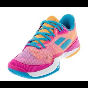 Babolat Women`s Jet Mach 3 All Court Tennis Shoes in Hot Pink Sz 7.5 new in box